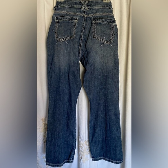 LEE SlenderSecret Sz-12P Well💗 Good Tough Jeans-Great 4 Outdoors-Comfortable☁️ - Picture 3 of 16